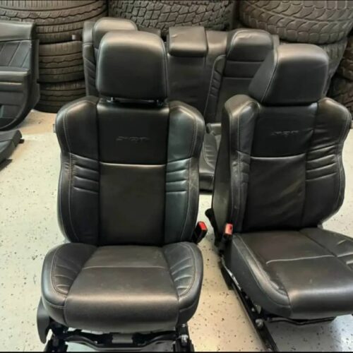 Dodge Charger Hellcat Black Leather Interior